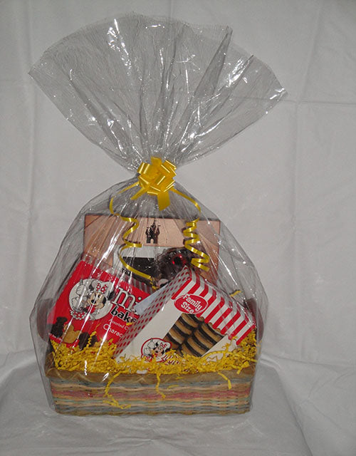 Disney Gifts Basket with Photo frame and assorted cookies and lollipops